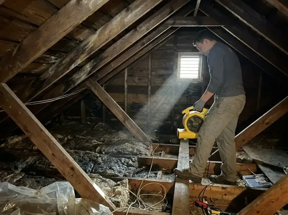 attic-water-damage-drying-proc-007 — frequently asked questions, Emergency Water Extraction & 24/7 Flood Response in Lenwood…